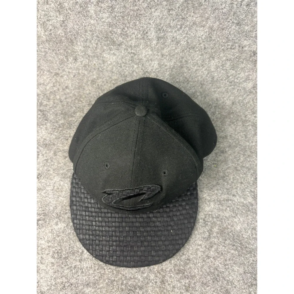 New Era Cleveland Cavaliers Hat Mens 7 1/2 Black Fitted Woven 59FIFTY Cap